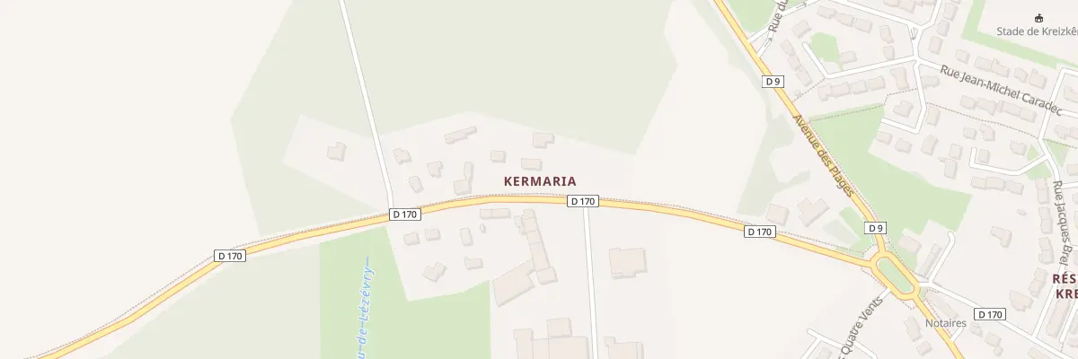 Plan du 5001 Kermaria à Kervignac