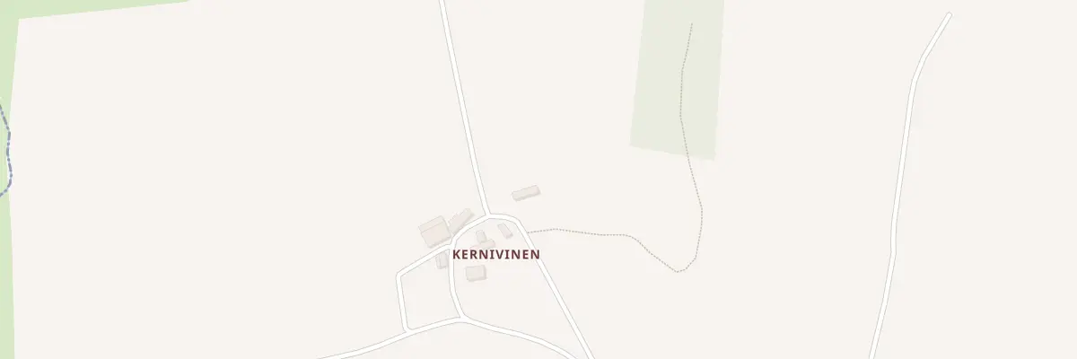 Plan du 3 Kernivinen à Plélauff