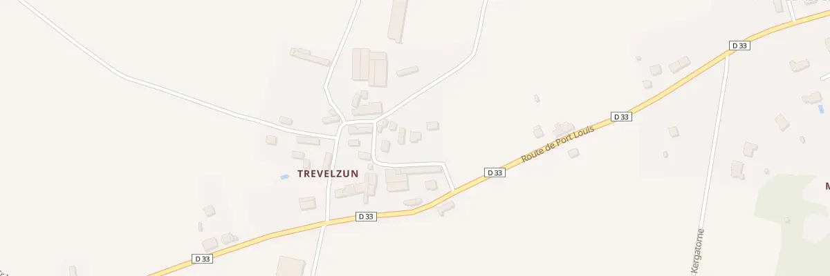 Plan du 4 Rue de Trévelzun à Merlevenez