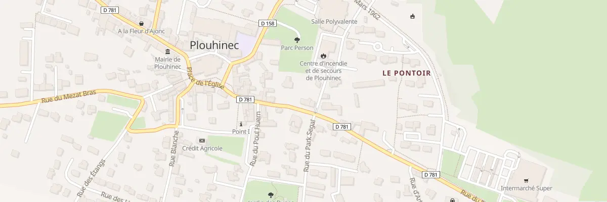 Plan du 7156 Rue du Driasker à Plouhinec