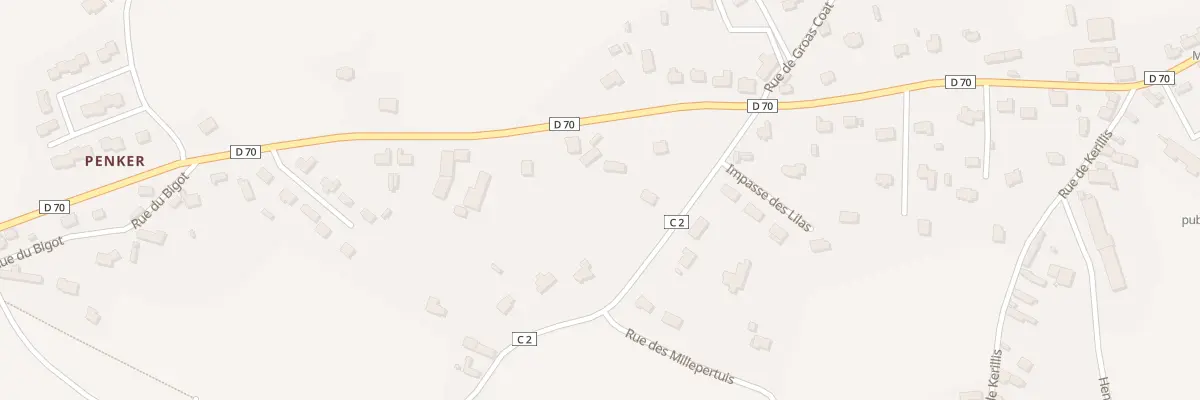 Plan du 19 Rue de l’Ancienne Gare à Plouguiel