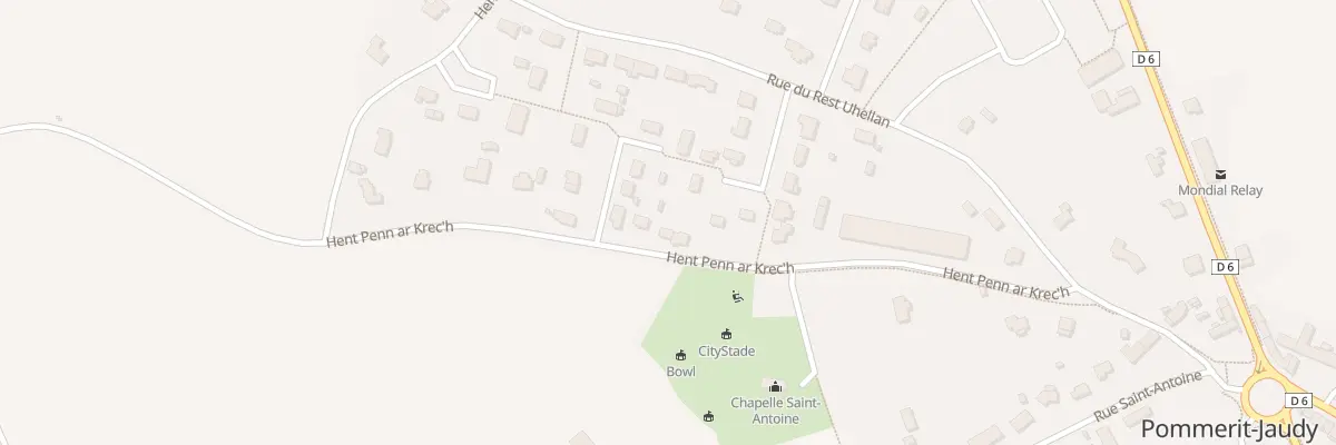 Plan du 10 Vc Hent Penn Krec’H à La Roche-Jaudy