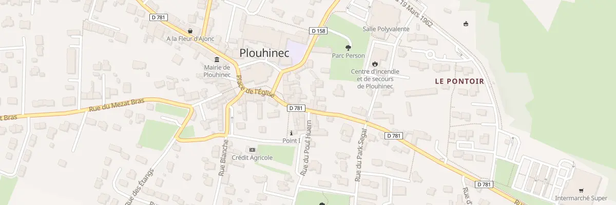 Plan du 3 Rue du Driasker à Plouhinec