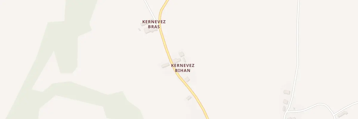 Plan du 4 Kernevez à Coatascorn