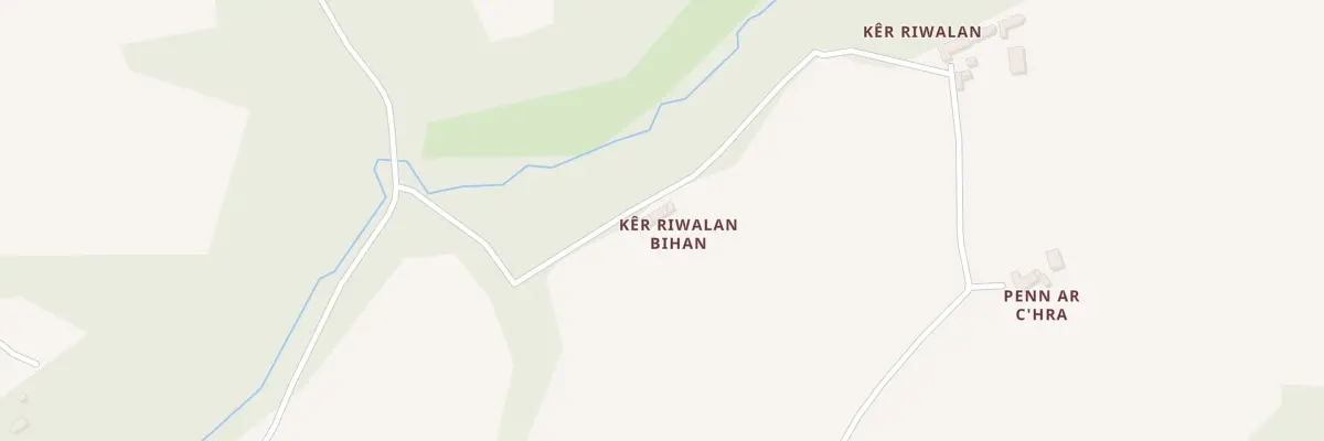 Plan du 2 Ker Riwalan Bihan à Bégard
