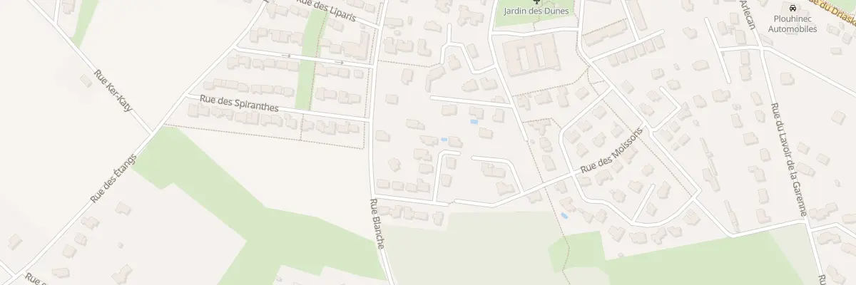 Plan du 13 Rue des Orchidées à Plouhinec