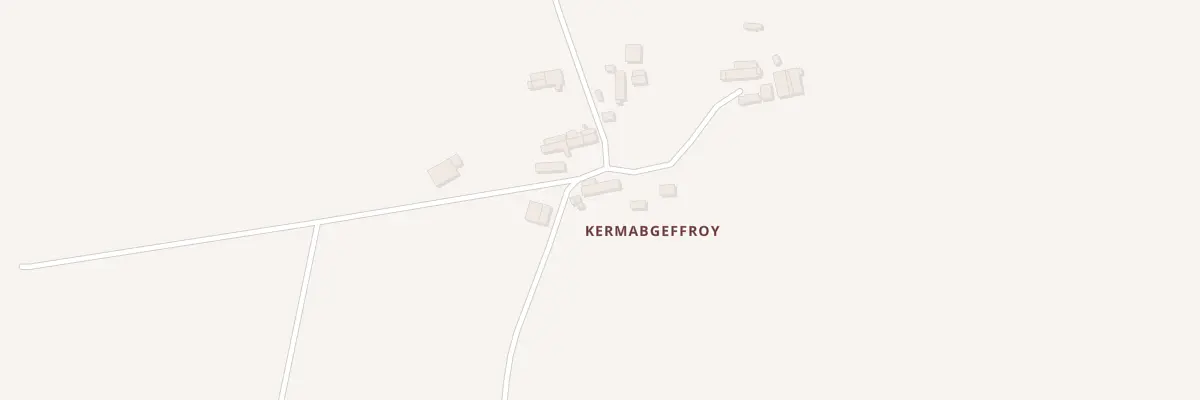 Plan du 1 Kermabgeffroy à Plouguernével