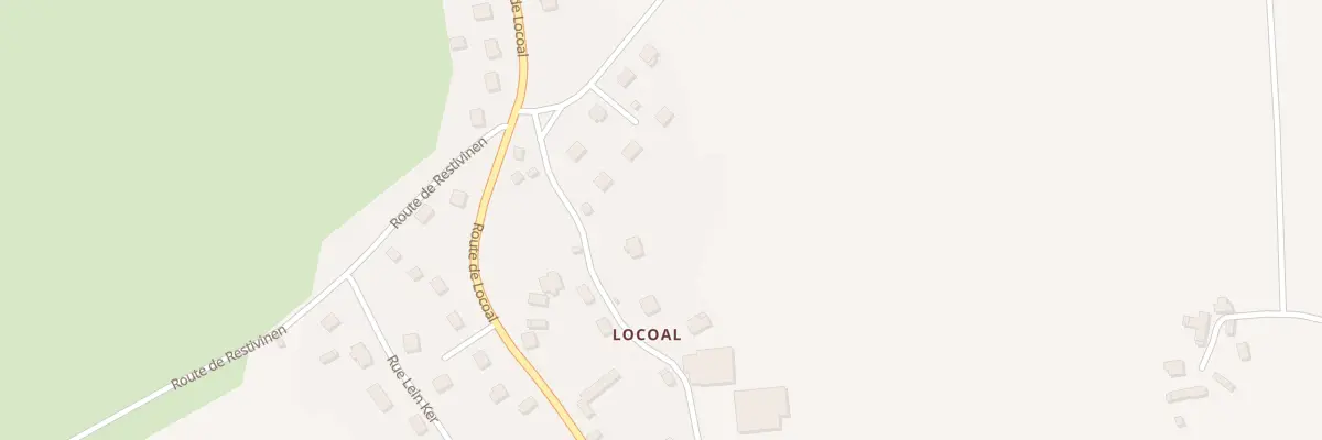 Plan du 3 Locoal à Plouguernével