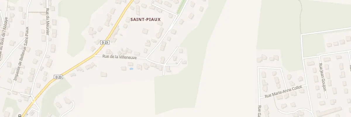 Plan du 24 Rue de la Villeneuve à Hennebont