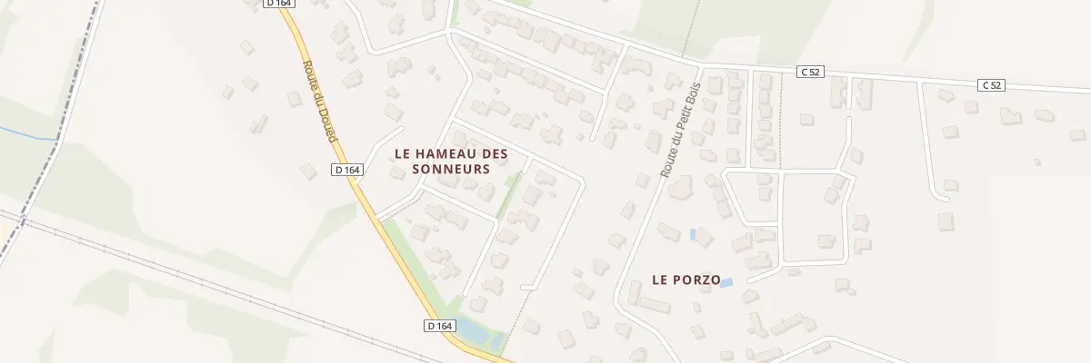 Plan du 8 Imp de la Busine à Kervignac