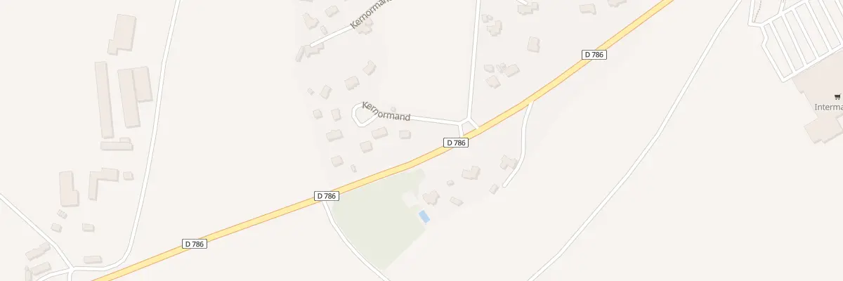 Plan du 52 Kernormand à Minihy-Tréguier