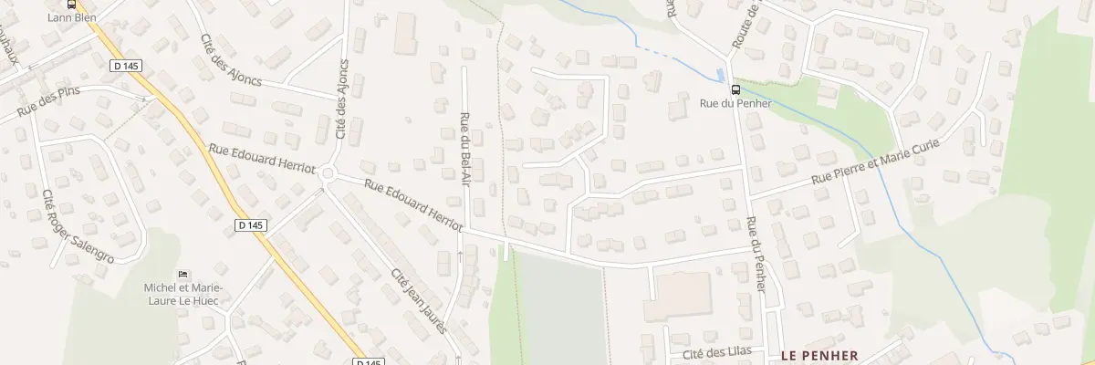 Plan du 3 Rue Jean Le Quellec à Inzinzac-Lochrist