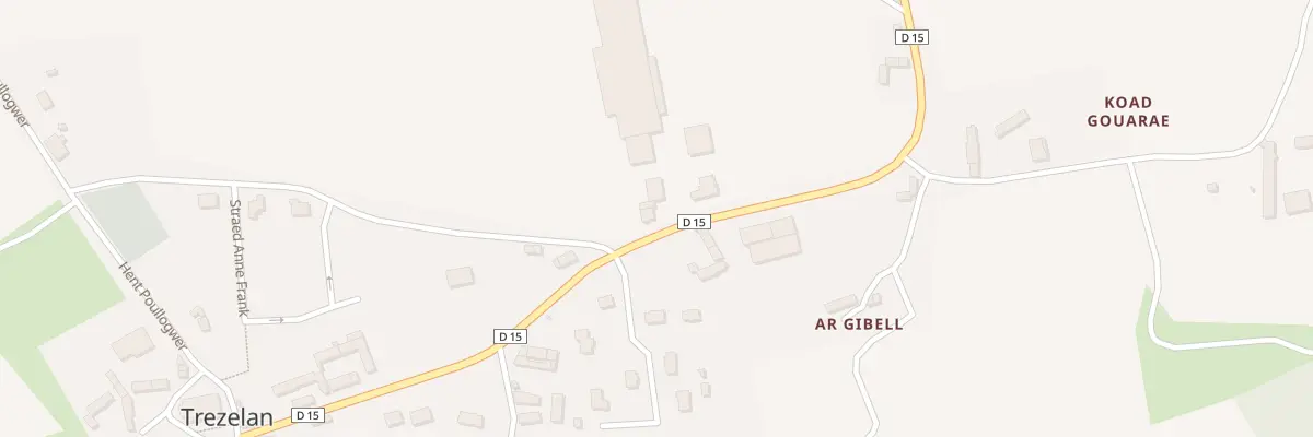 Plan du 51 Rue de Trezelan à Bégard