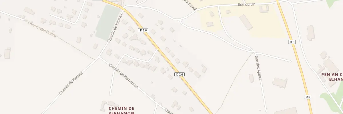 Plan du 5351B Bellevue Roche Derrien à La Roche-Jaudy