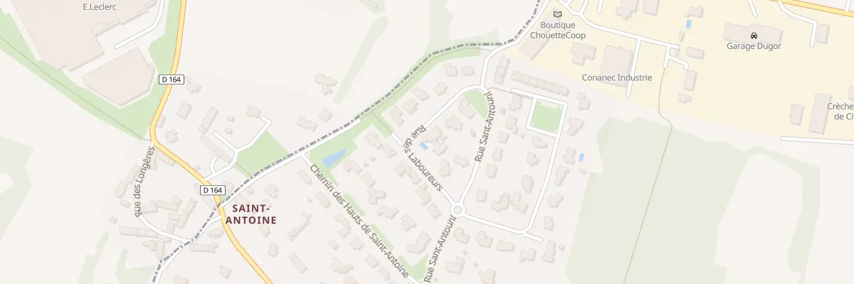 Plan du 6 Rue des Laboureurs à Kervignac