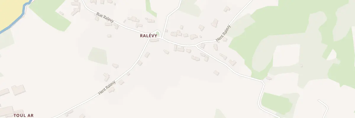 Plan du 9 Ralevy à Plougrescant