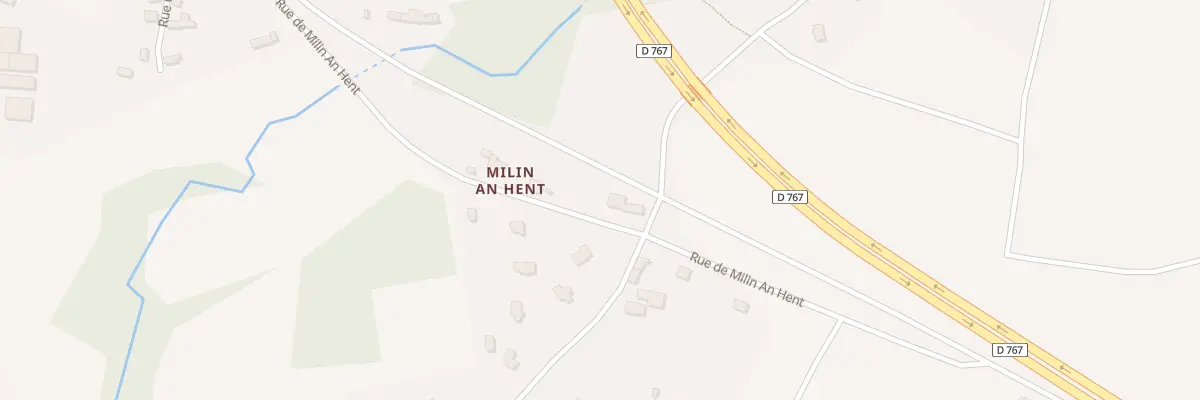 Plan du 5 Rue de Milin An Hent à Pédernec