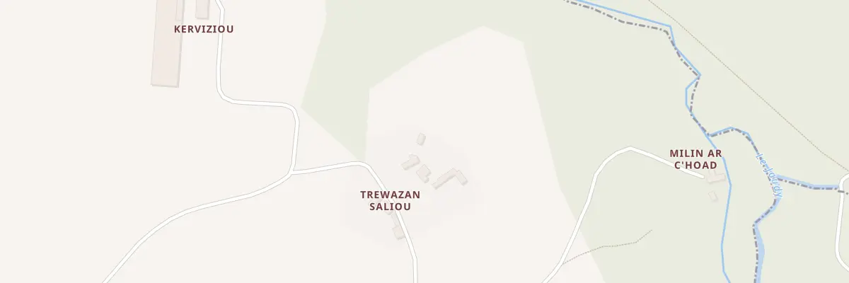 Plan du 1 Trévoazan Salliou à Prat
