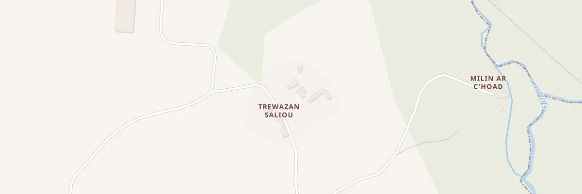 Plan du 3 Trévoazan Salliou à Prat