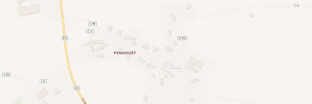 Plan du 11 Penhouet à Kervignac
