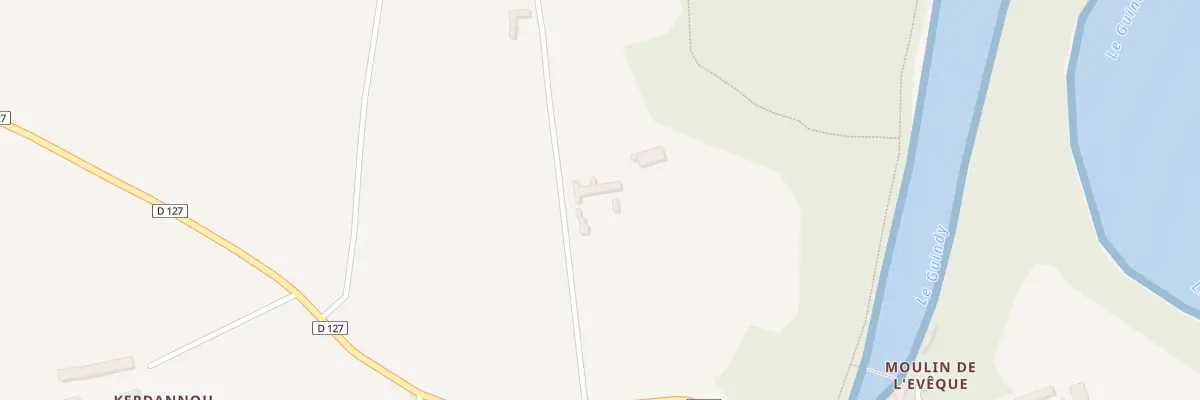 Plan du 12 Creven à Plouguiel