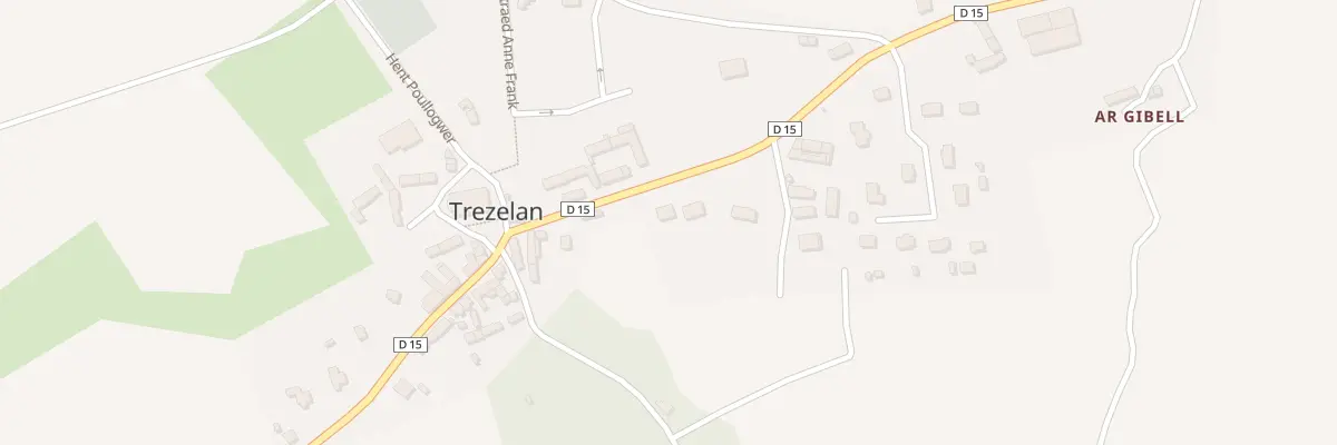 Plan du 56 Rue de Trezelan à Bégard