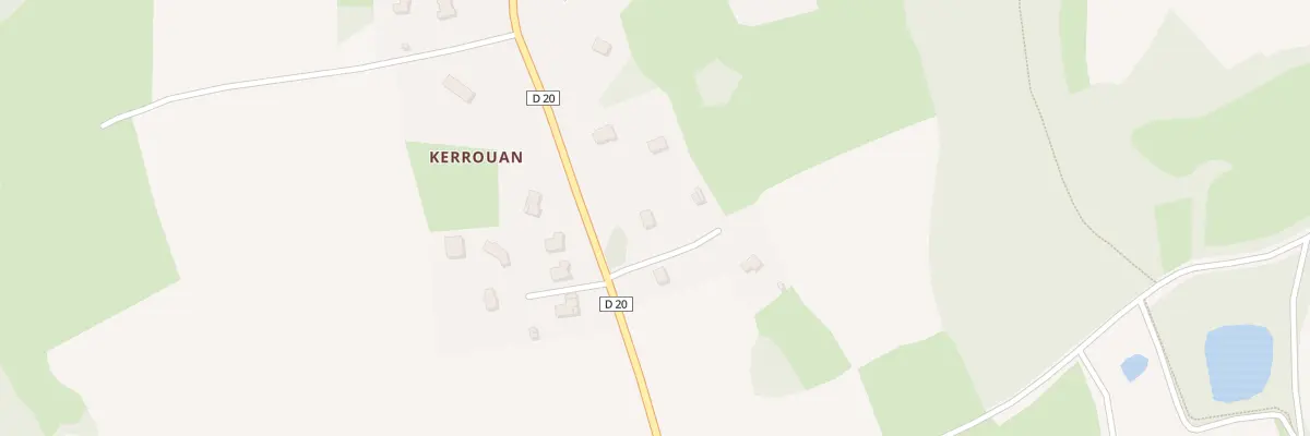 Plan du 26 Ruberzot à Tréglamus