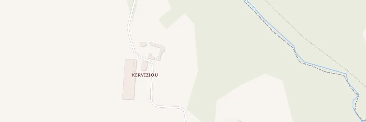Plan du 5374 Kerverziou à Prat