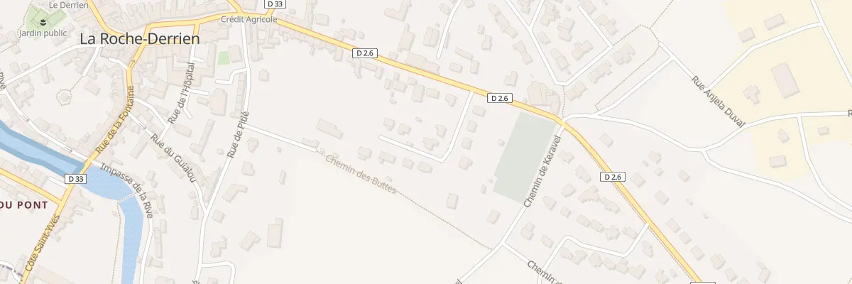 Plan du 5318 Rue aux Toiles à La Roche-Jaudy