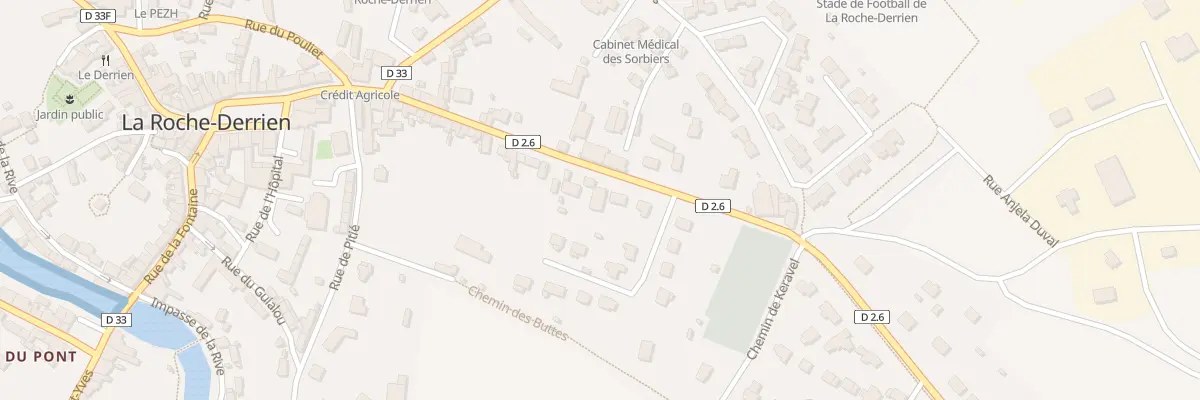Plan du 46 Rue aux Toiles à La Roche-Jaudy