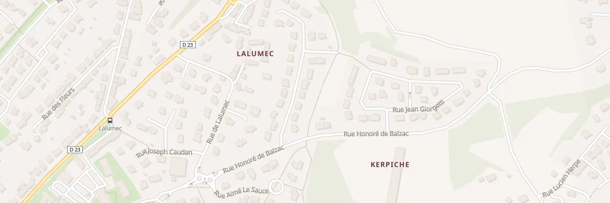 Plan du 8 Rue Guy Perrichot à Hennebont