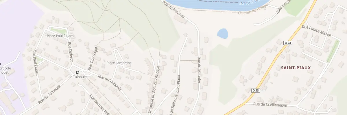 Plan du 9 Imp Bellevue à Hennebont