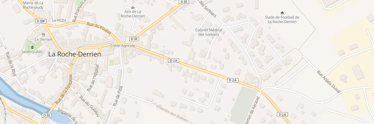 Plan du 21 Rue aux Toiles à La Roche-Jaudy
