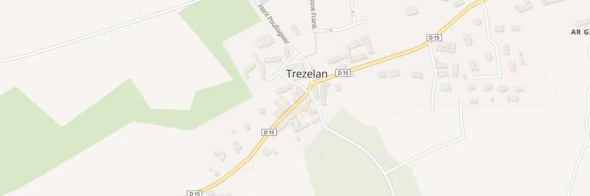 Plan du 25 Rue de Trezelan à Bégard