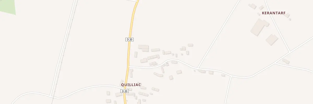 Plan du 17 Quilliac à Pont-Melvez