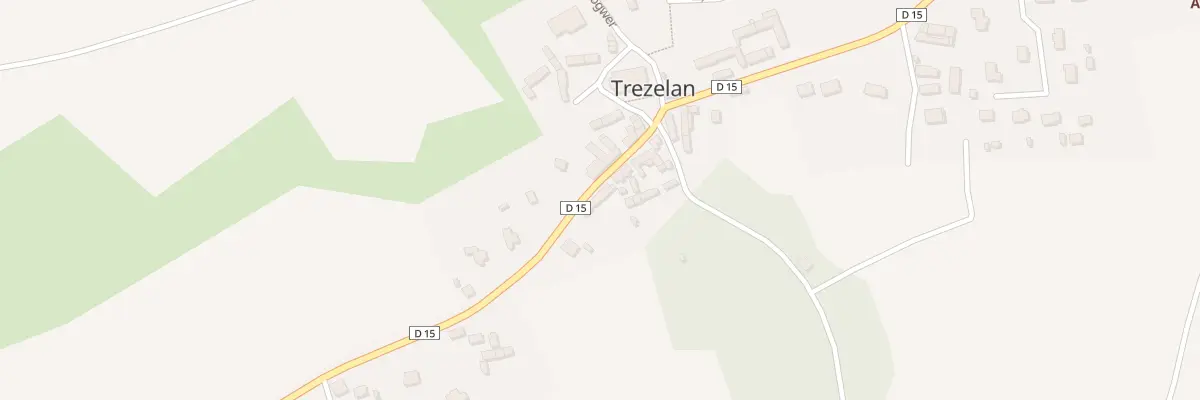 Plan du 38 Rue de Trezelan à Bégard