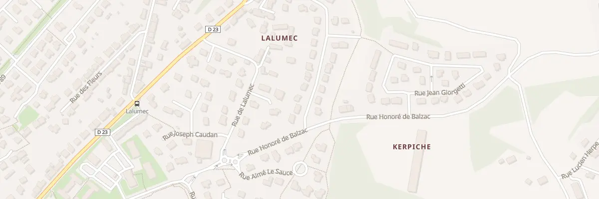 Plan du 5 Rue Guy Perrichot à Hennebont