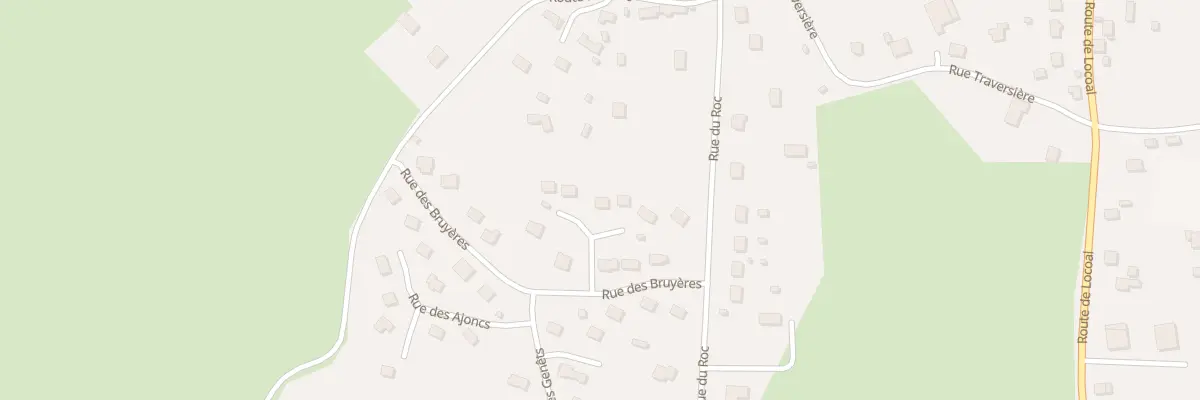 Plan du 12 Rue des Bruyéres à Plouguernével