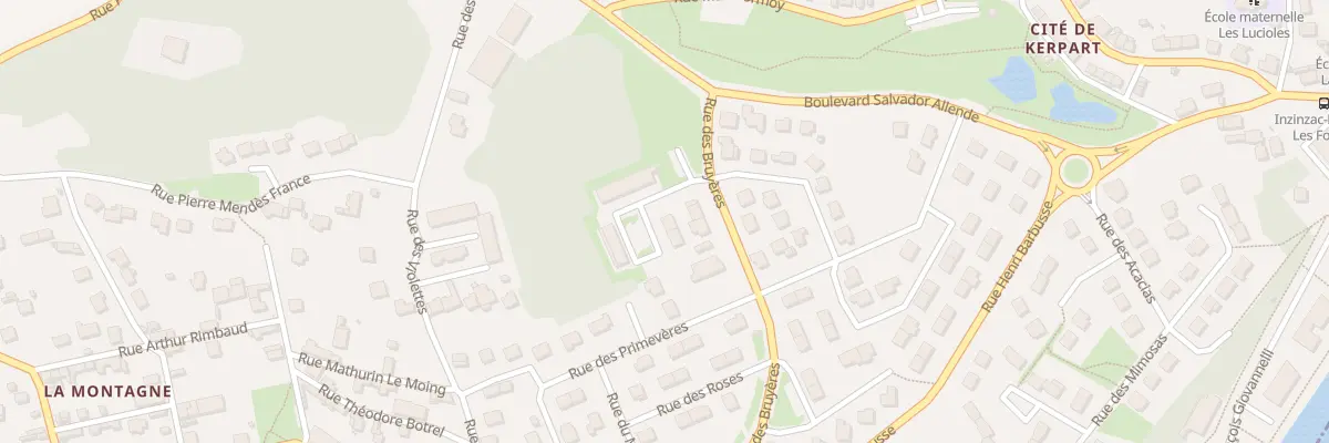 Plan du 26 Rue des Marguerites à Inzinzac-Lochrist