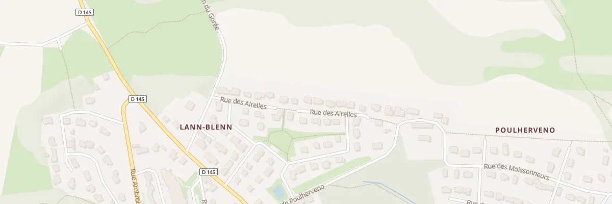 Plan du 30 Rue des Myrtilles à Inzinzac-Lochrist