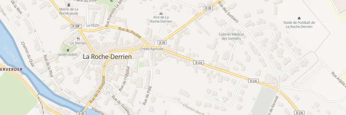 Plan du 5301 Rue aux Toiles à La Roche-Jaudy