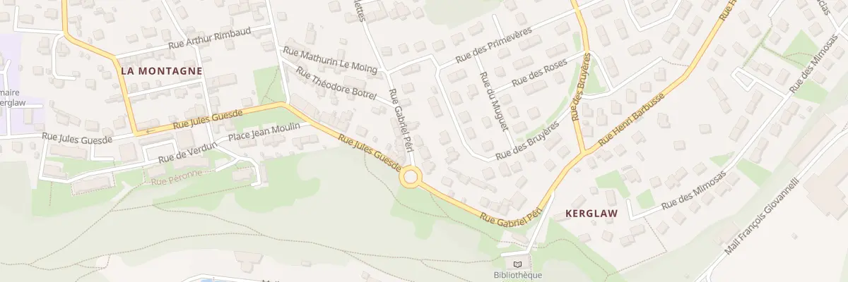 Plan du 23B Rue Gabriel Péri à Inzinzac-Lochrist
