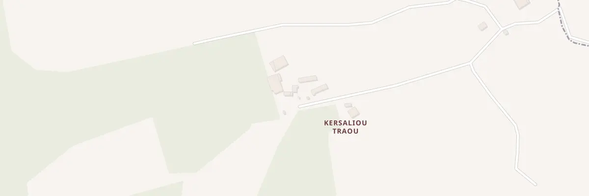 Plan du 8 Kersaliou à Kerien