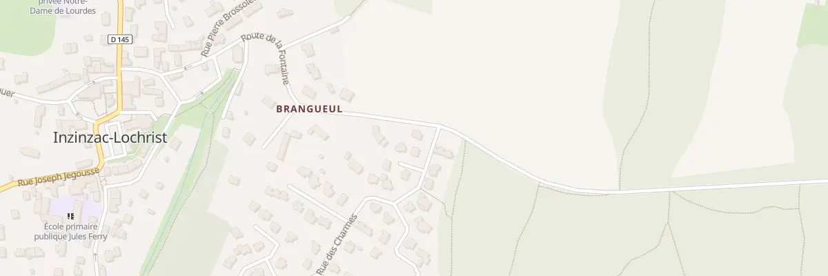 Plan du 11 Rue des Cyprès à Inzinzac-Lochrist