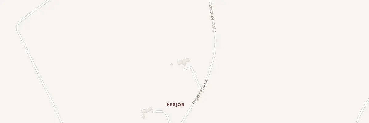 Plan du 2 Kerjob à Plouguernével