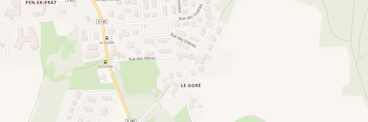 Plan du 19 Rue des Hêtres à Inzinzac-Lochrist