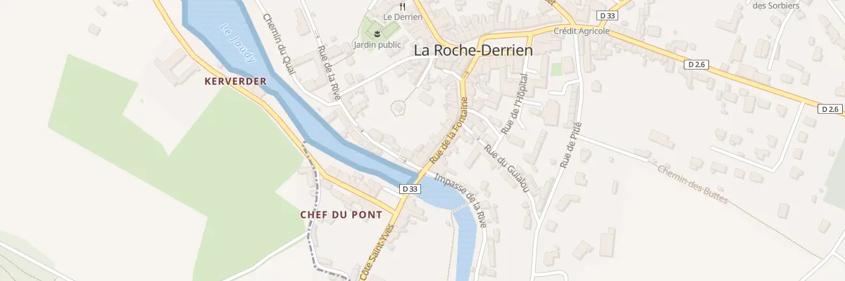 Plan du 22 Rue de la Fontaine à La Roche-Jaudy
