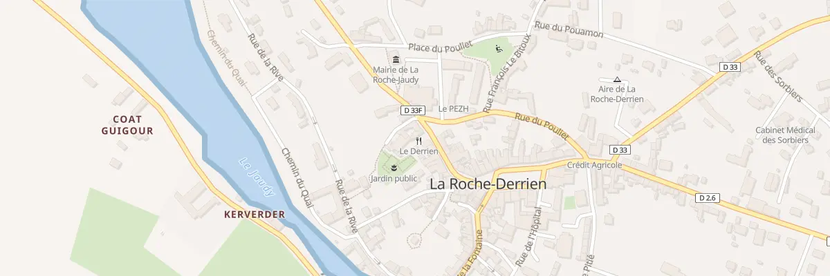 Plan du 3 Pl de l’Eglise Roche Derrien à La Roche-Jaudy