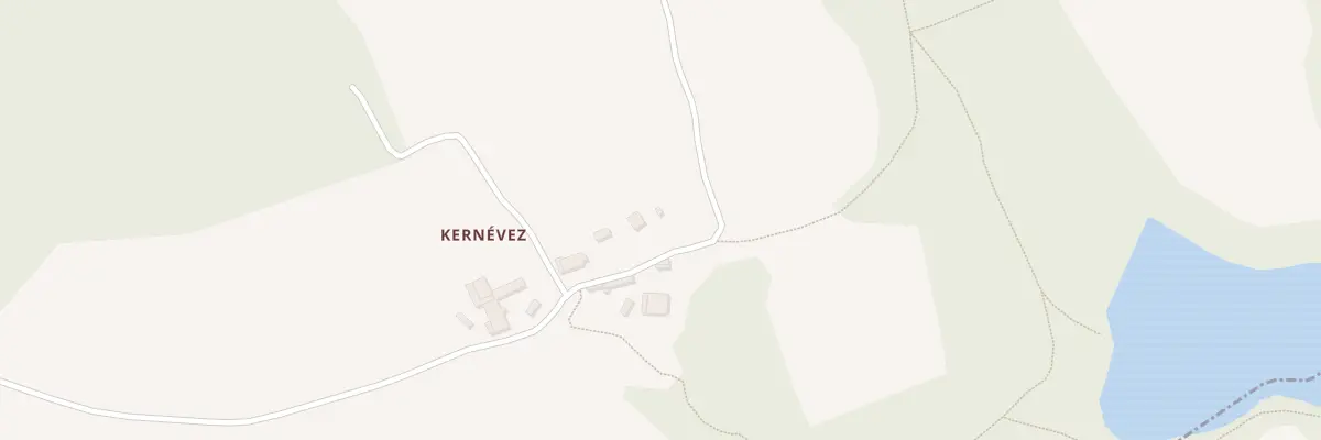 Plan du 17 Kernevez à Peumerit-Quintin