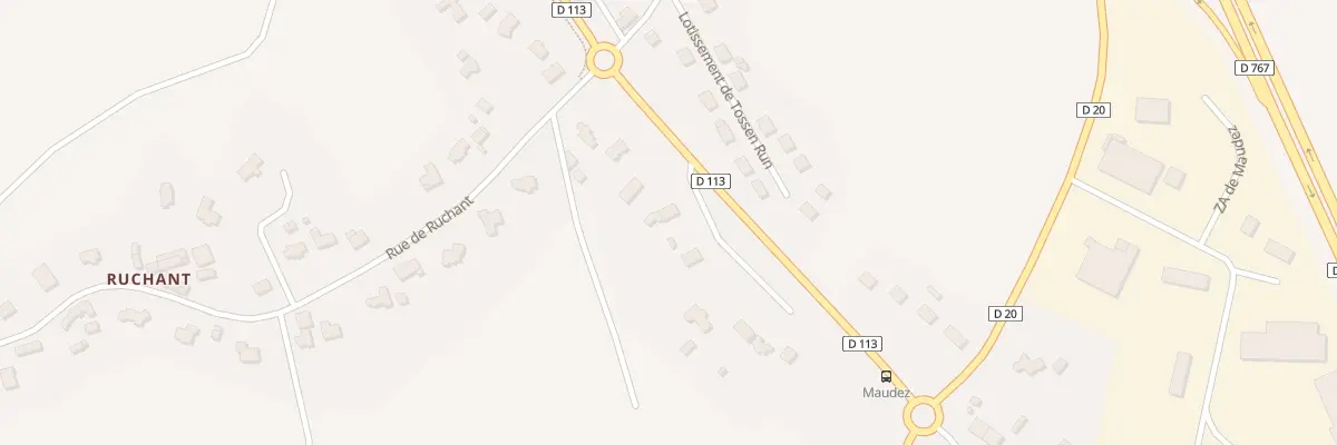 Plan du 40 Rue de Guingamp à Pédernec